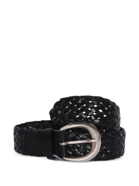 Orciani braided leather belt