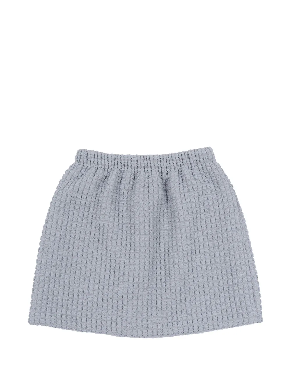  Douuod Kids Textured Skirt - Blue 