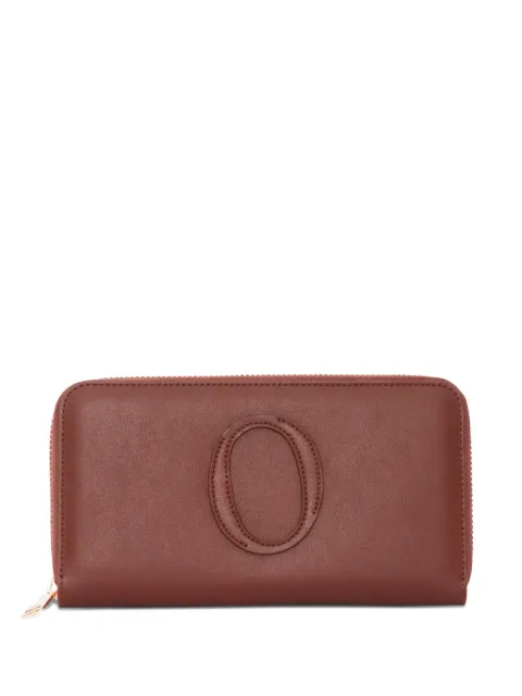 Orciani logo-patch zip-around wallet