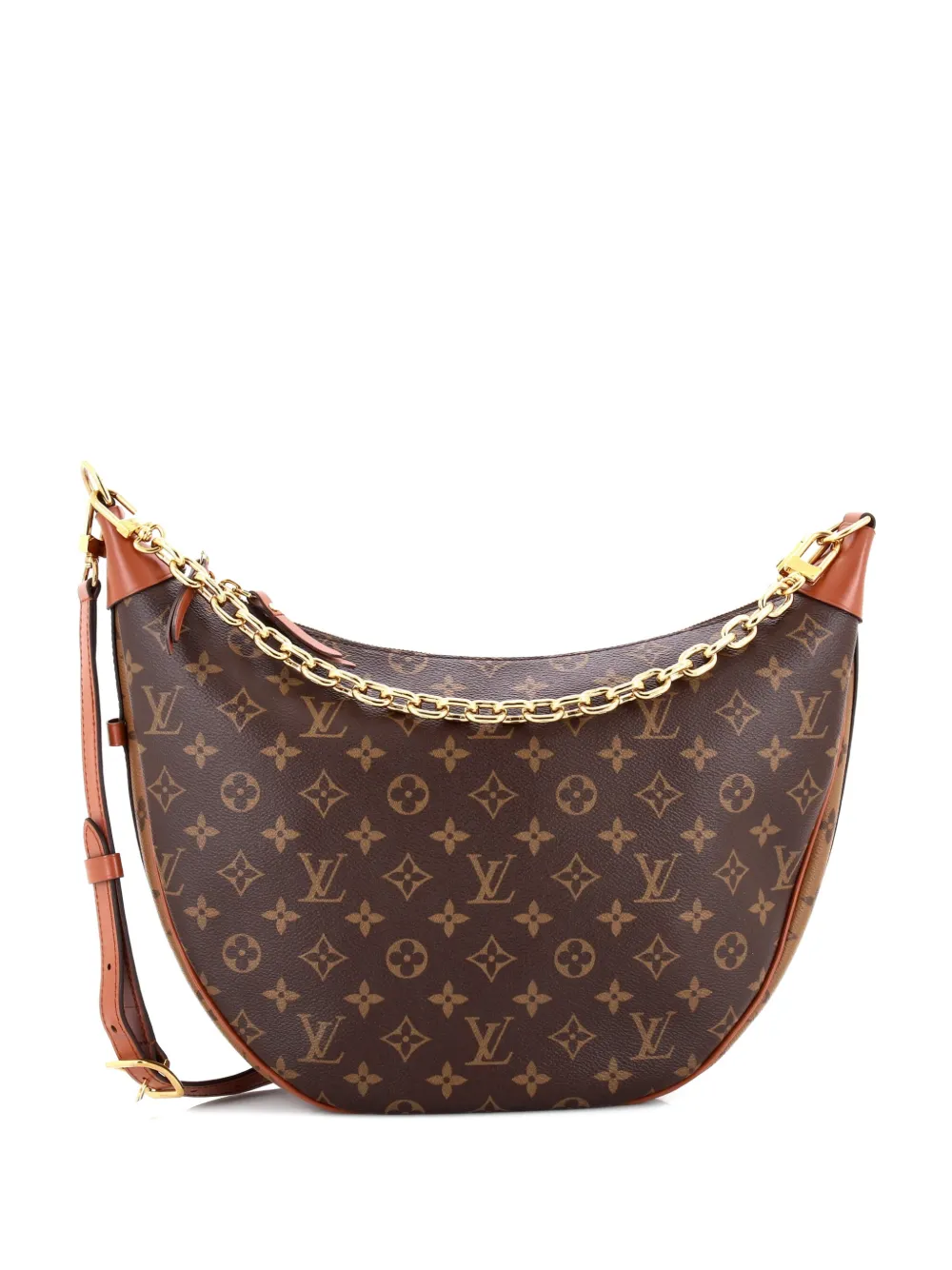 Louis Vuitton Pre-Owned Borsa passepartout Loop Reverse in tela con monogramma - Marrone