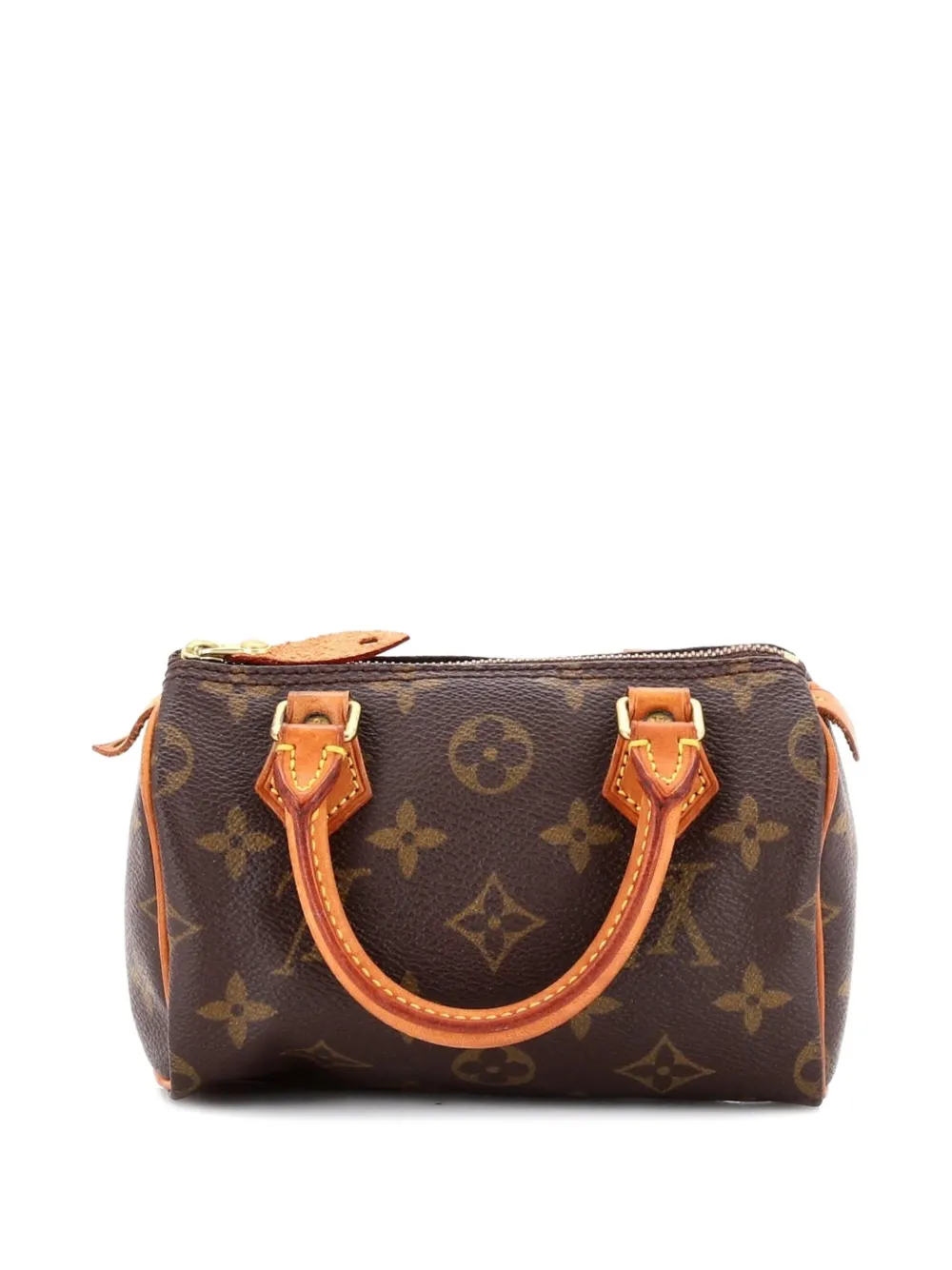 Louis Vuitton Pre-Owned Speedy Mini HL Handbag Monogram Canvas satchel - Marrone