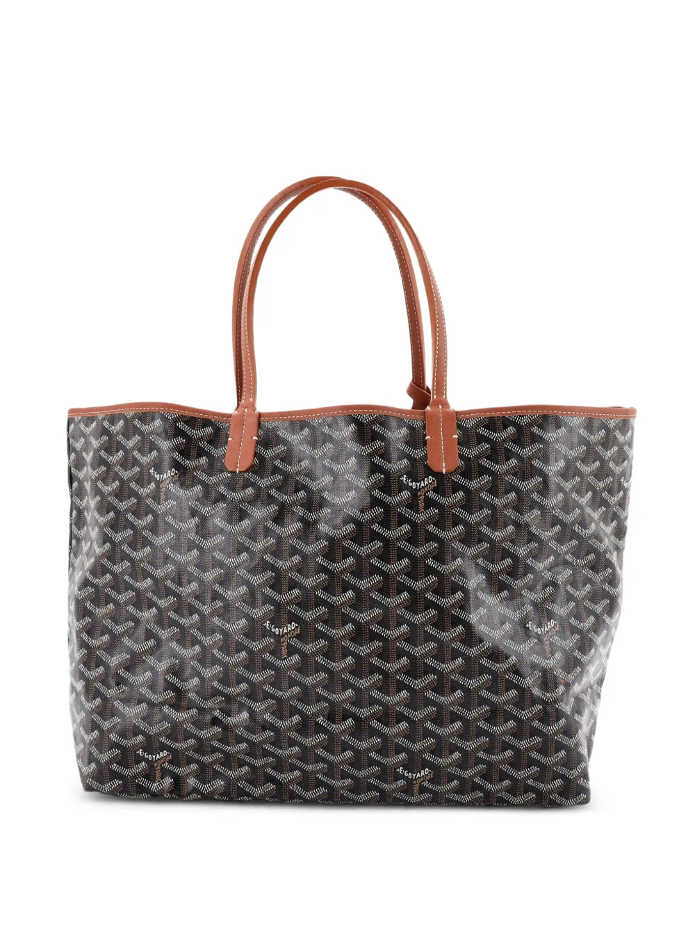 Goyard Pre-Owned Borsa tote Saint Louis PM in tela cerata - Marrone
