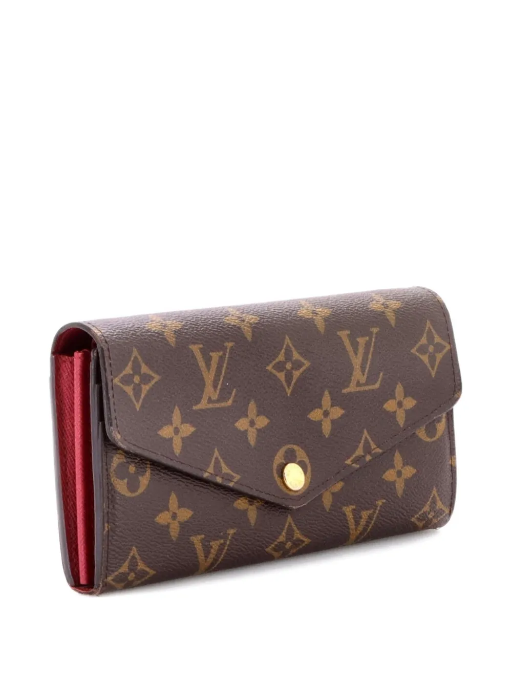 Louis Vuitton Pre-Owned Sarah Wallet NM Monogram Canvas small wallets - Marrone