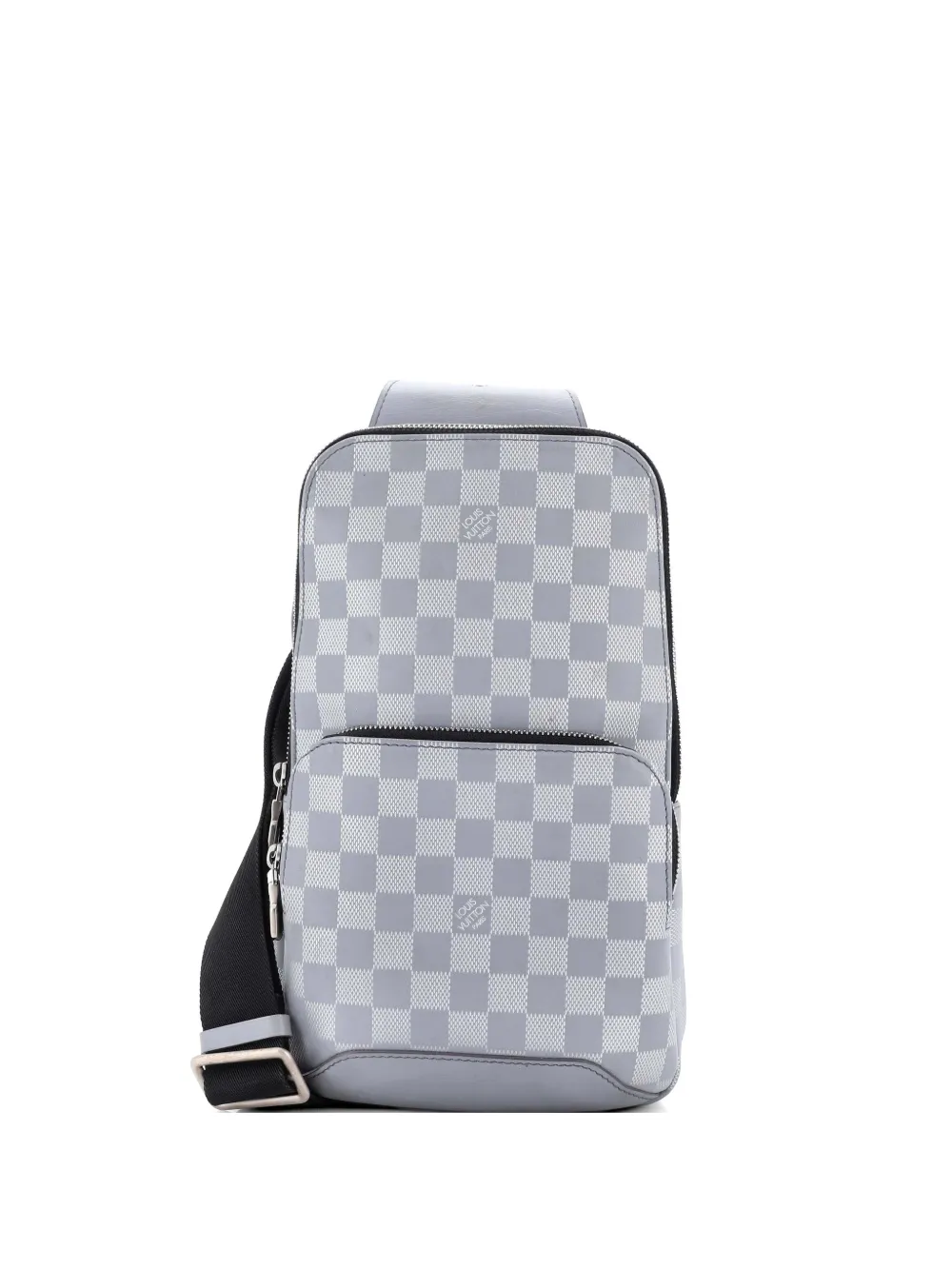Louis Vuitton Pre-Owned Avenue Sling Damier Infini 3D Schultertasche aus Leder - Grau