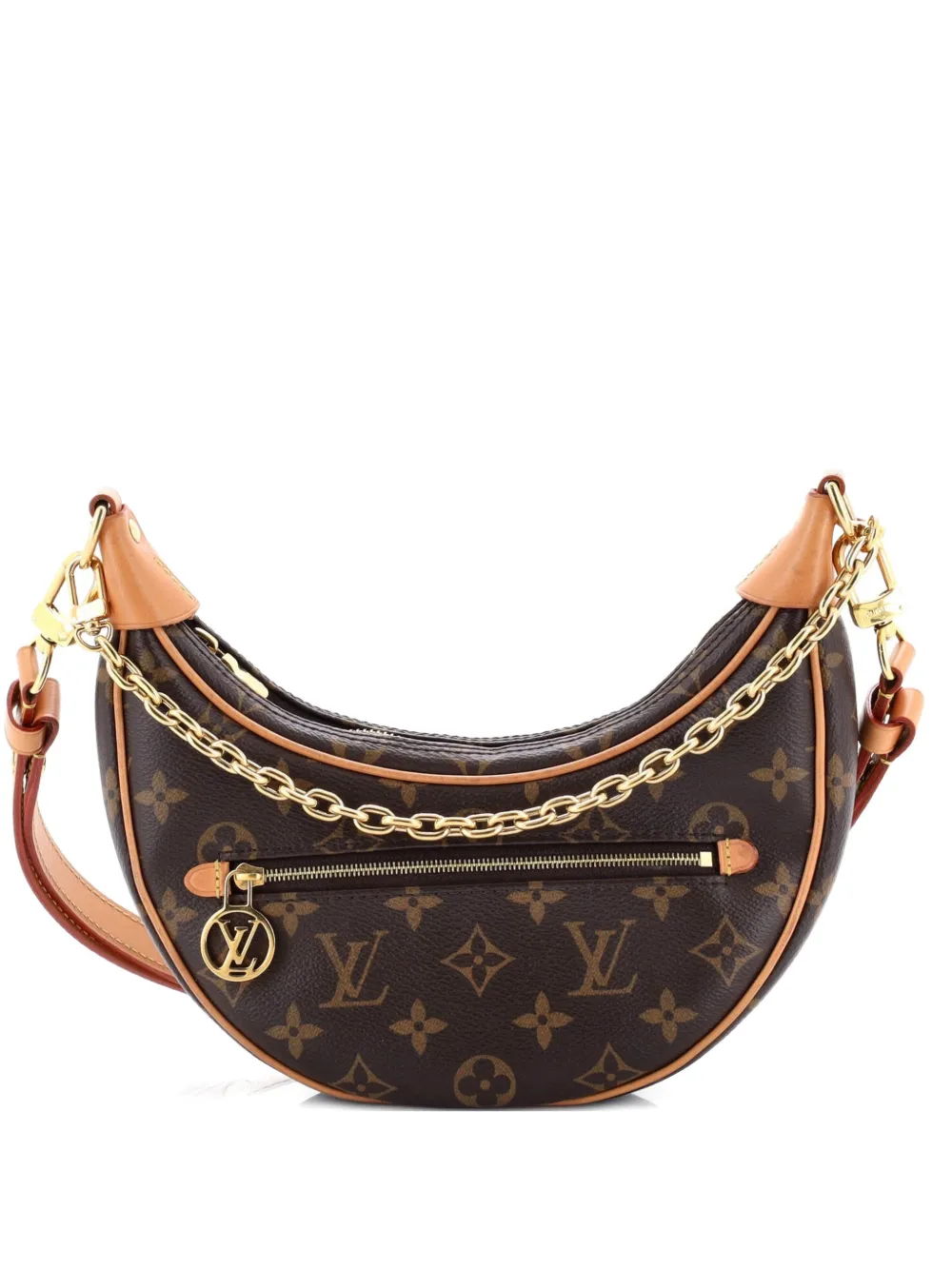 Louis Vuitton Pre-Owned Loop Handbag Monogram Canvas hobo bag - Marrone