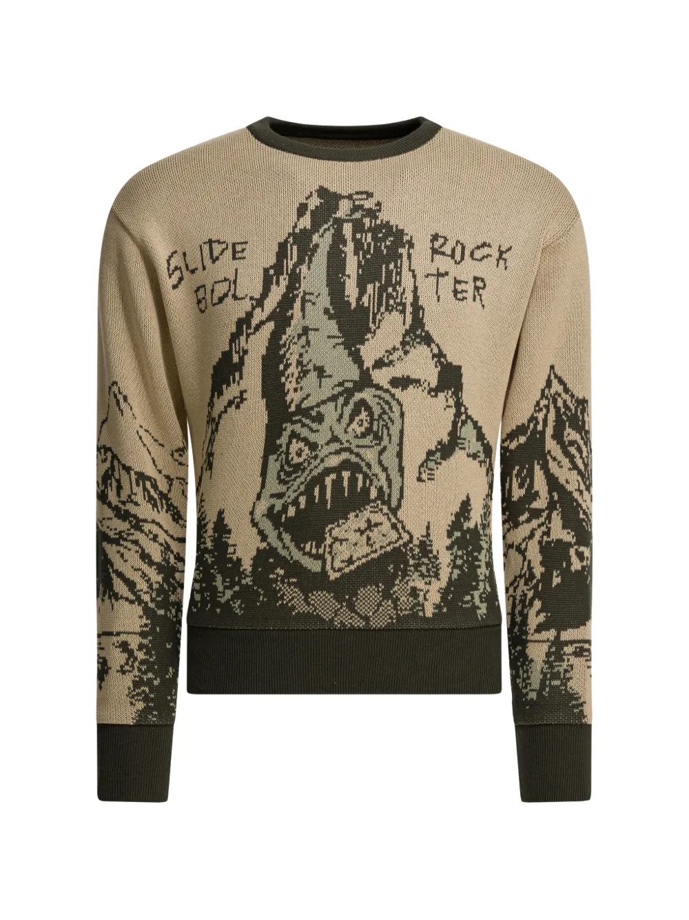 KAPITAL graphic knitted sweater - Toni neutri