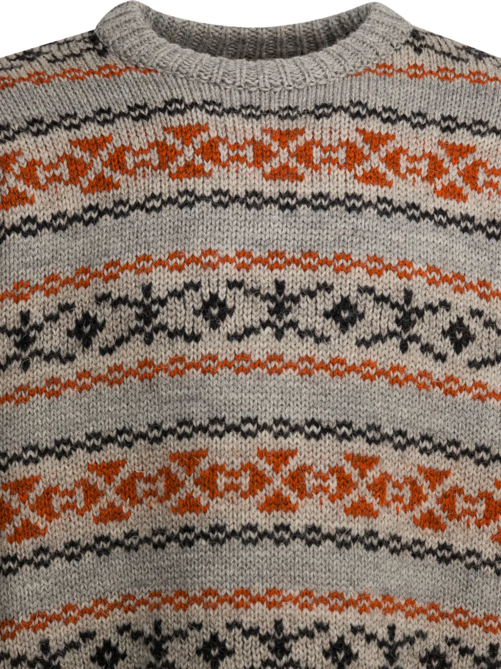  Kapital Patterned Pocket Knitwear - Grey 
