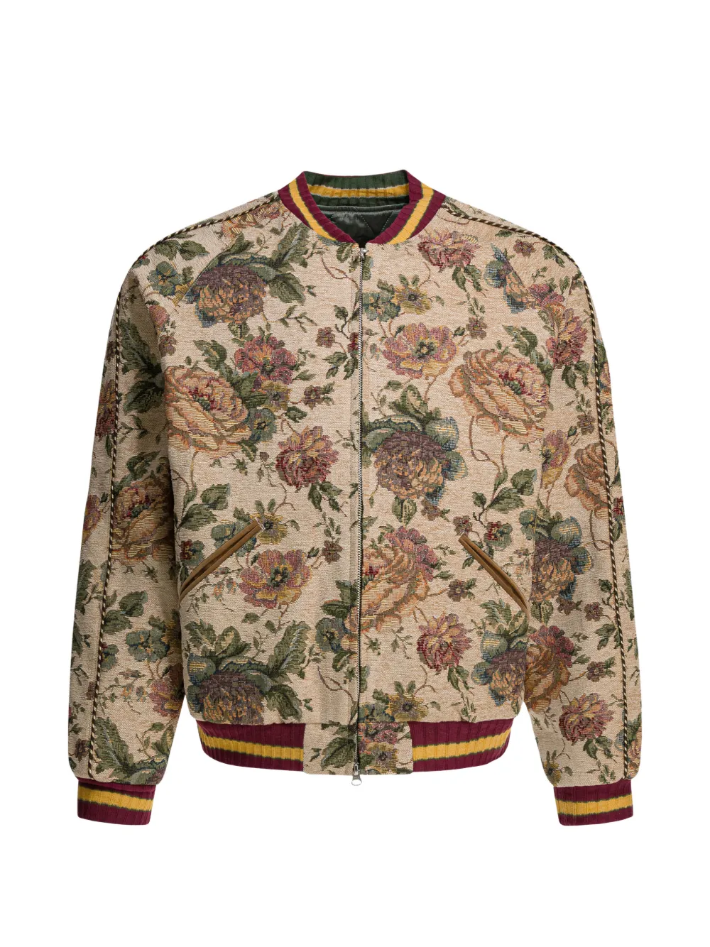 KAPITAL floral zip coat - Toni neutri