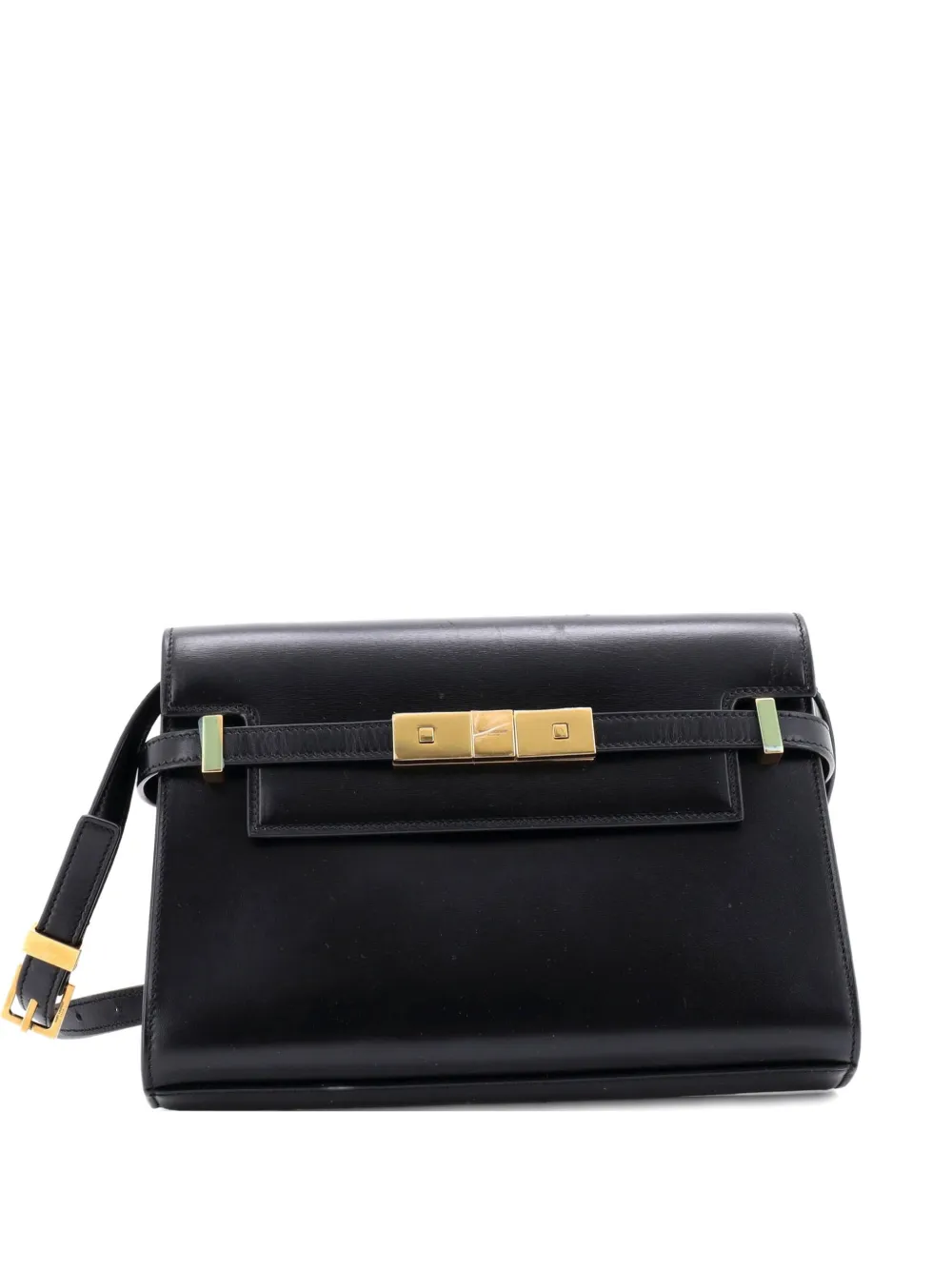 Saint Laurent Pre-Owned Manhattan Leather Small shoulder bag - Nero