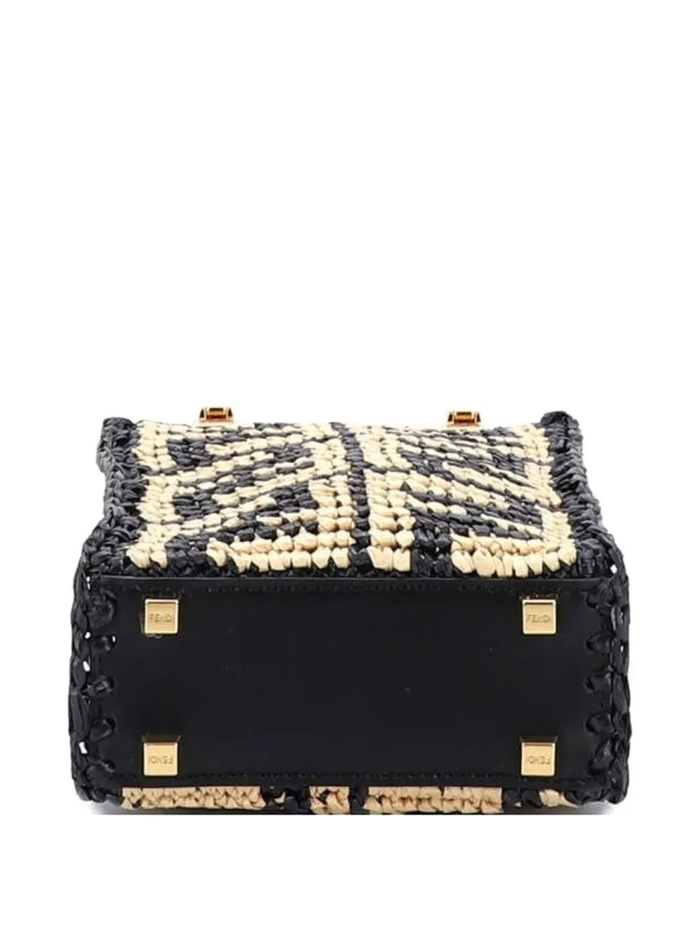Sunshine Shopper Tote Zucca Raffia Mini Satchel