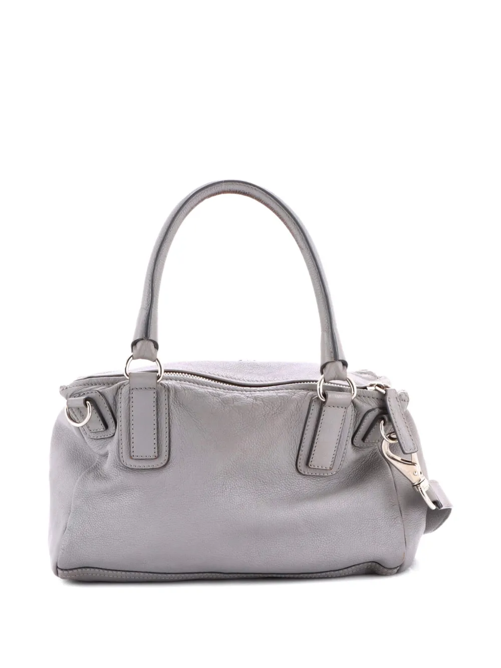  Givenchy Pre-owned Pandora Bag Leather Medium Shoulder Bag - Grey 