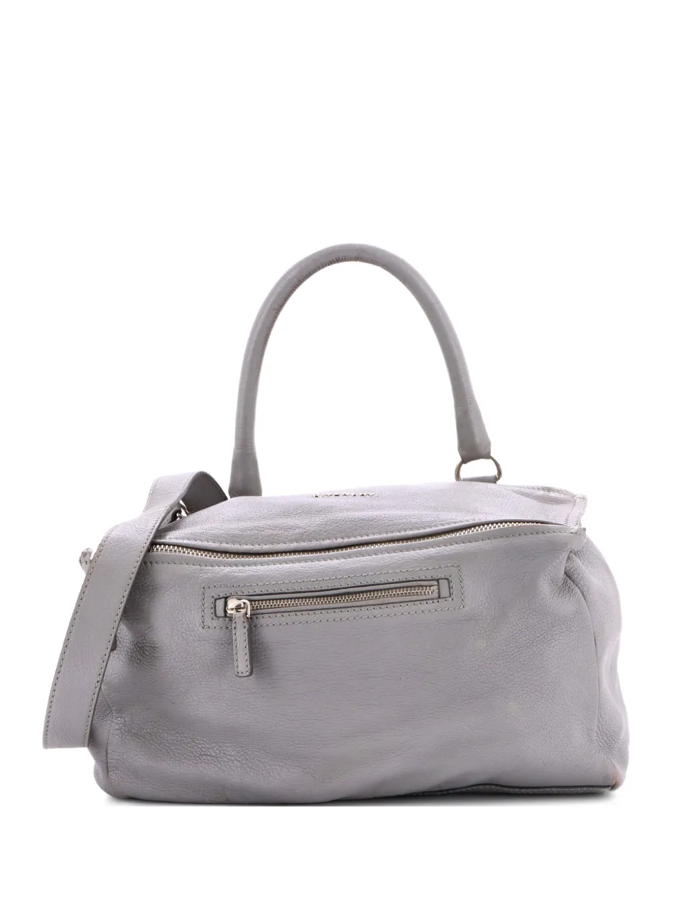 Givenchy Pre-Owned Pandora Bag Leather Medium shoulder bag - Grigio