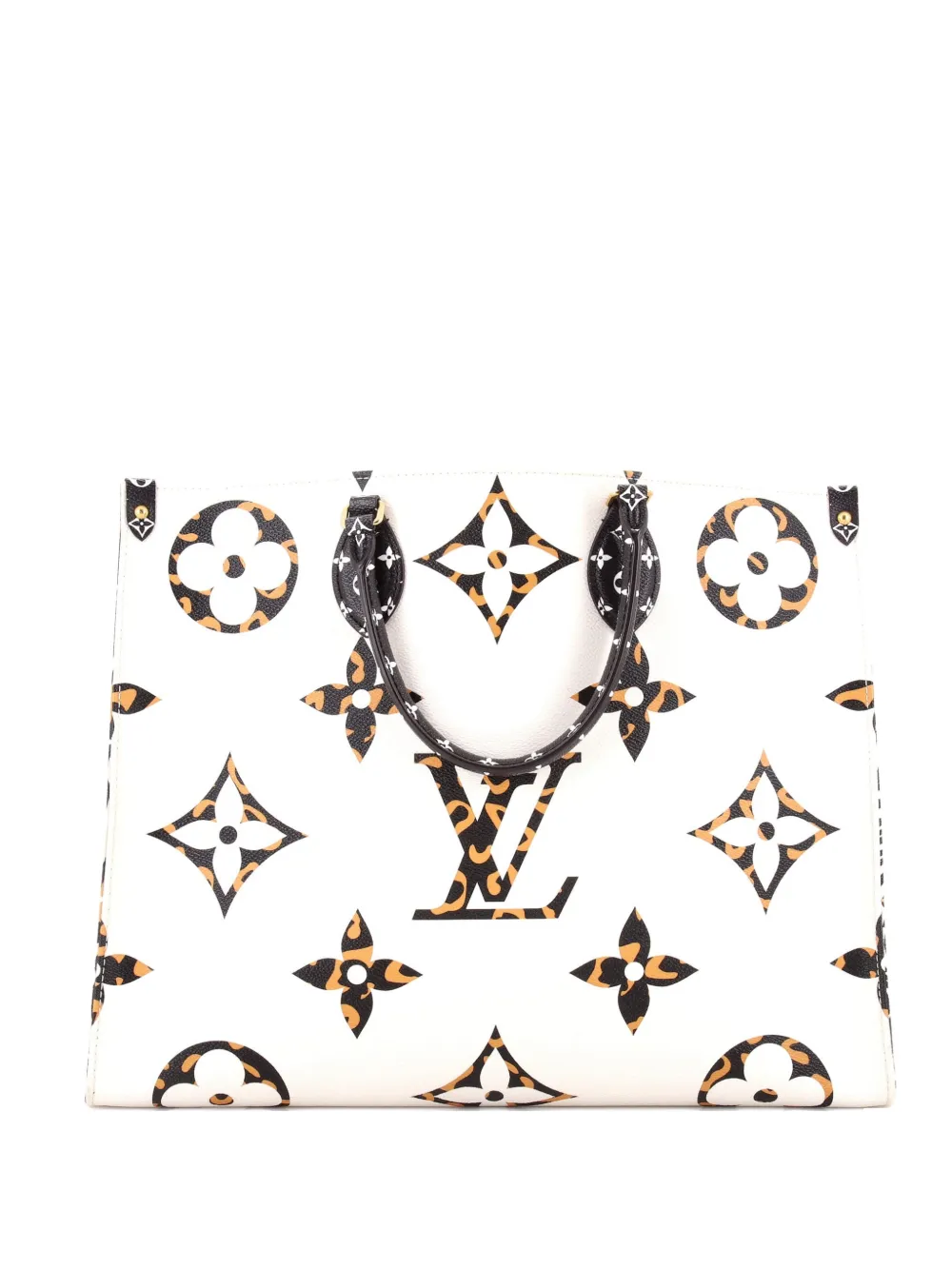 Louis Vuitton Pre-Owned OnTheGo Limited Edition Jungle Monogram Giant GM tote bag - Arancione