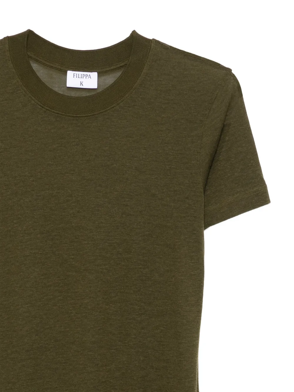  Filippa K Round-neck T-shirt - Green 
