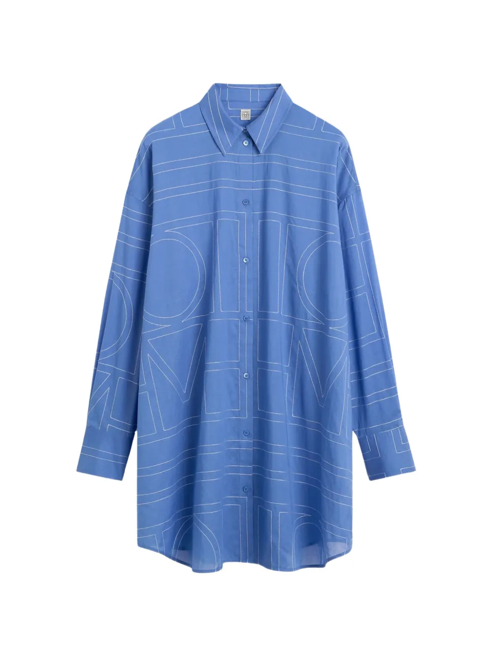 TOTEME graphic shirt - Blu