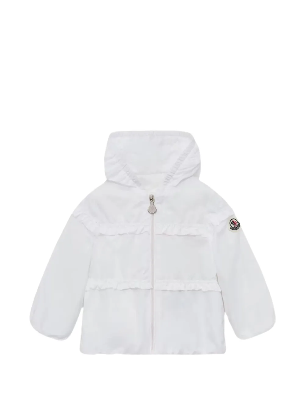 Hiti Ruffled Zip-Up Jacket