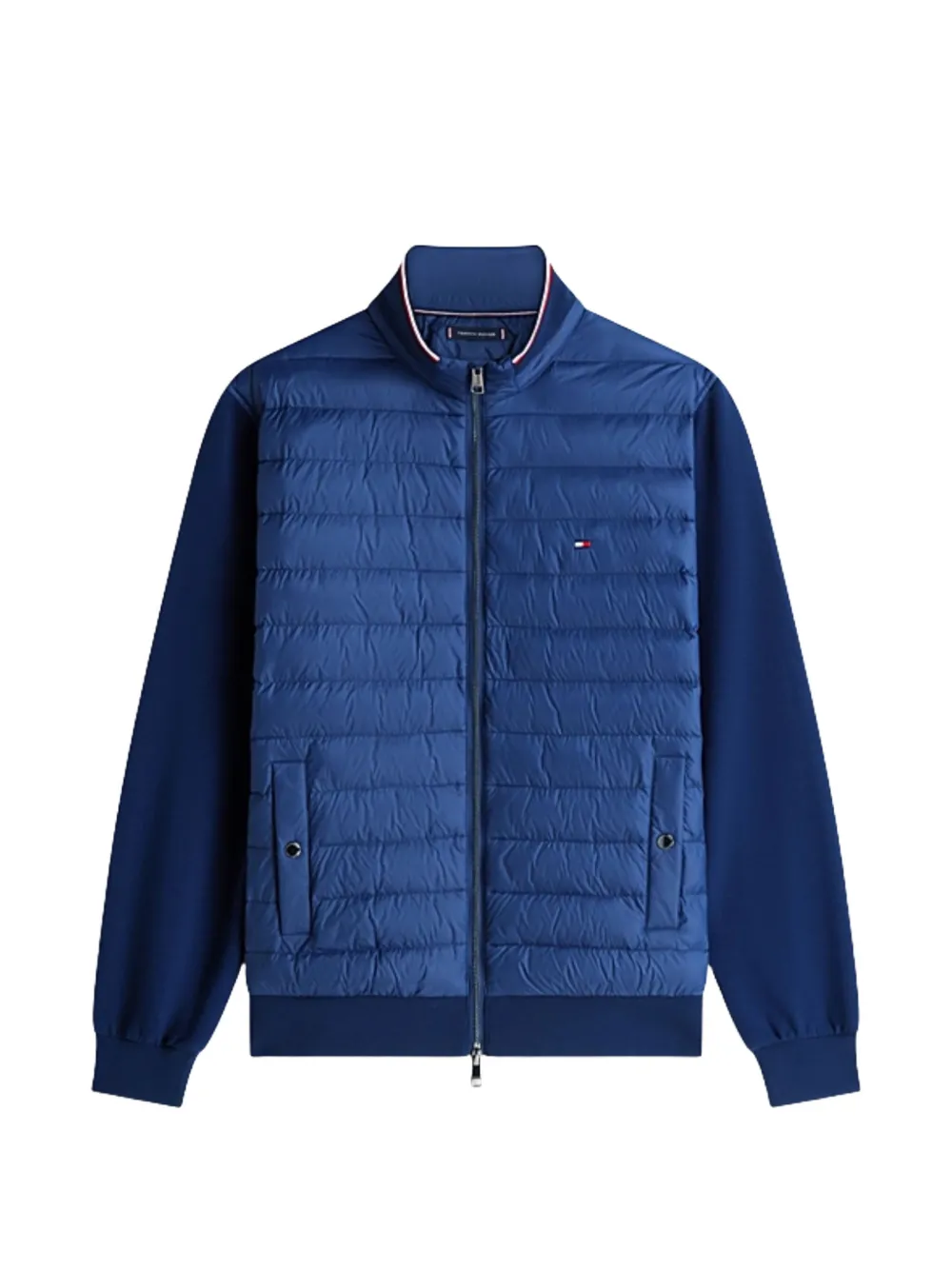 Tommy Hilfiger zip quilted jacket - Blu