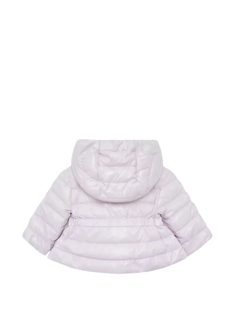 Moncler Enfant Pinar gewatteerd jack met capuchon Roze
