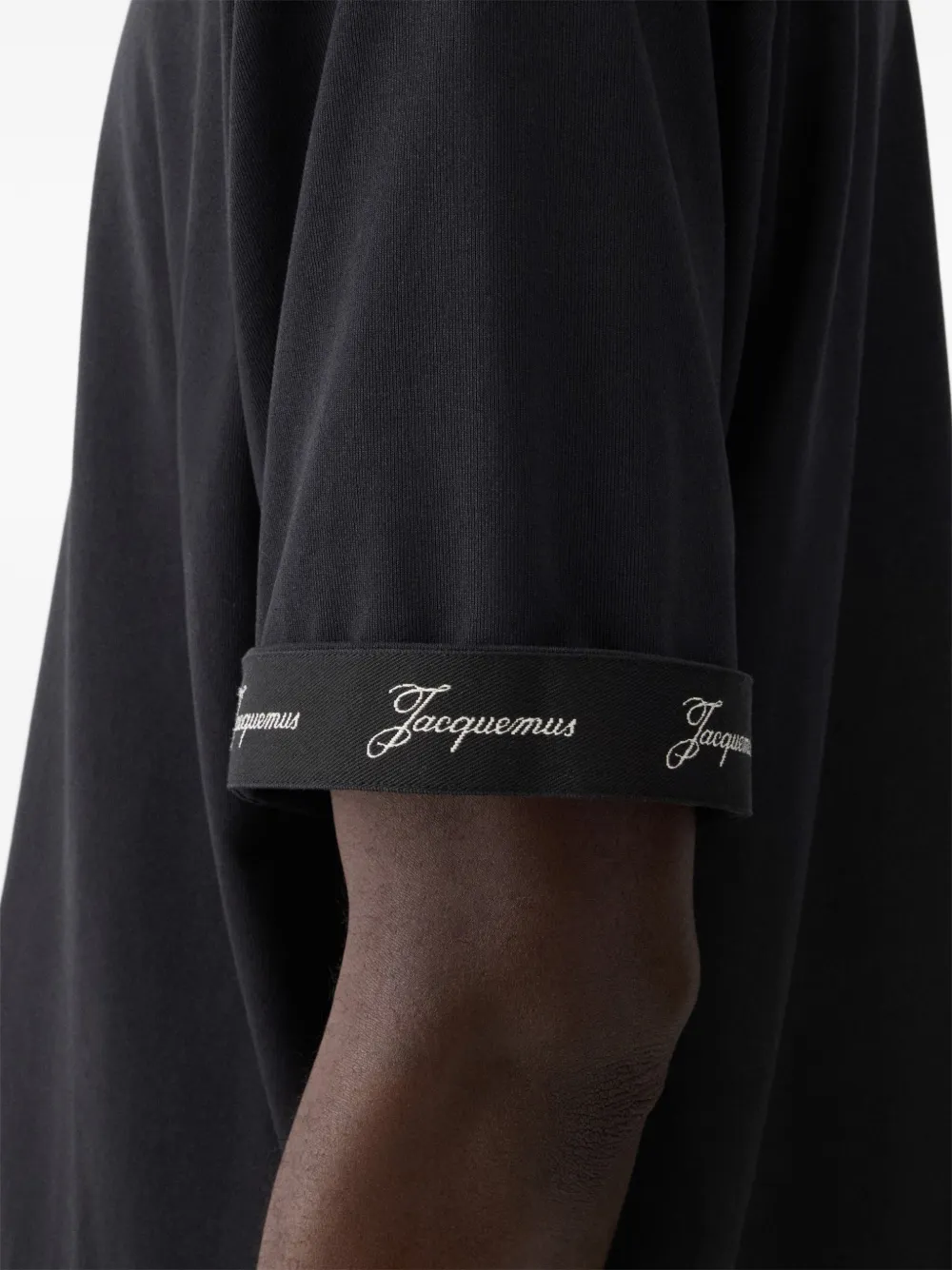 Jacquemus The Rond Carré T-shirt Blauw