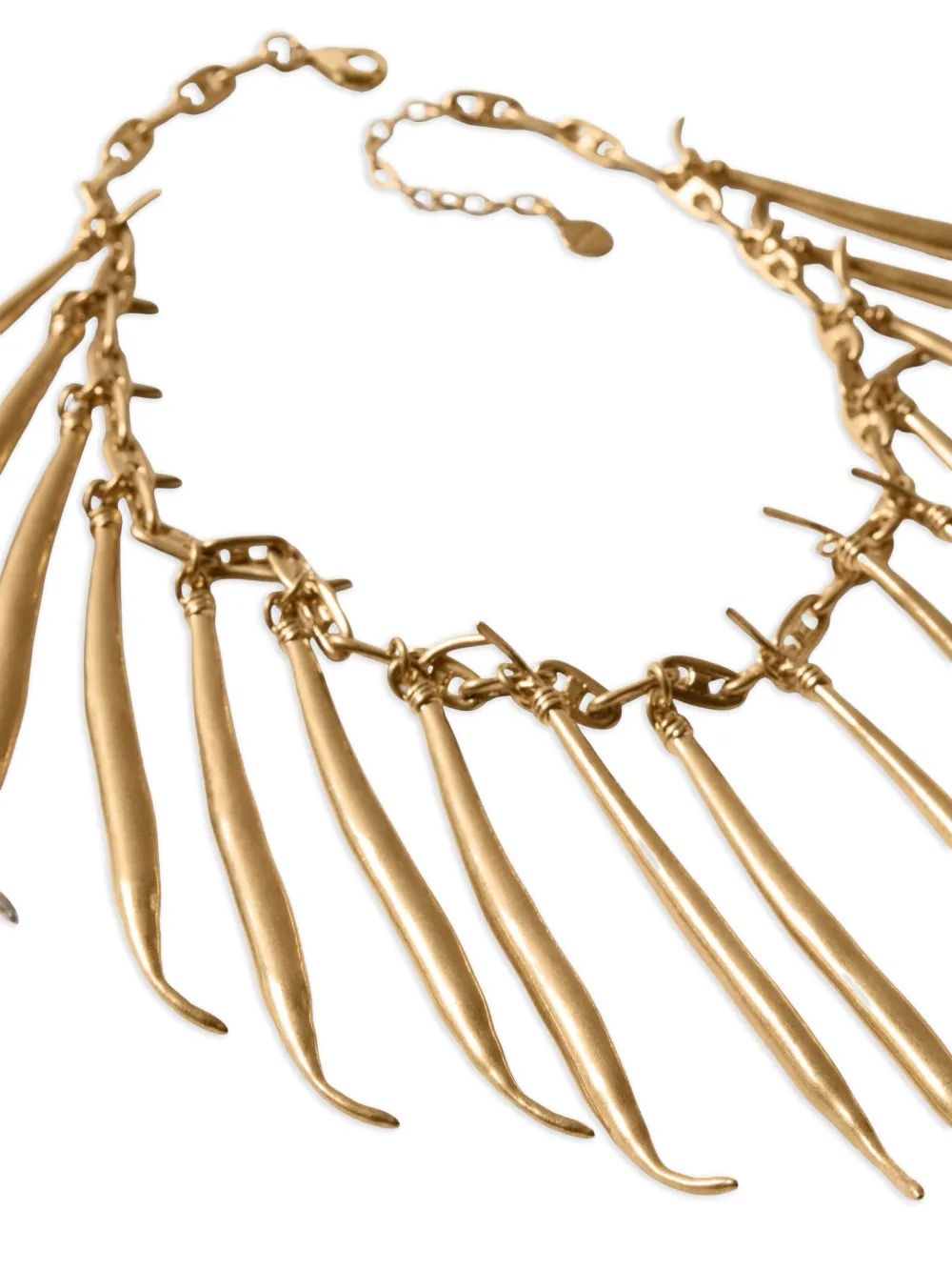  Jacquemus The Collier Haricots Necklace - Gold 