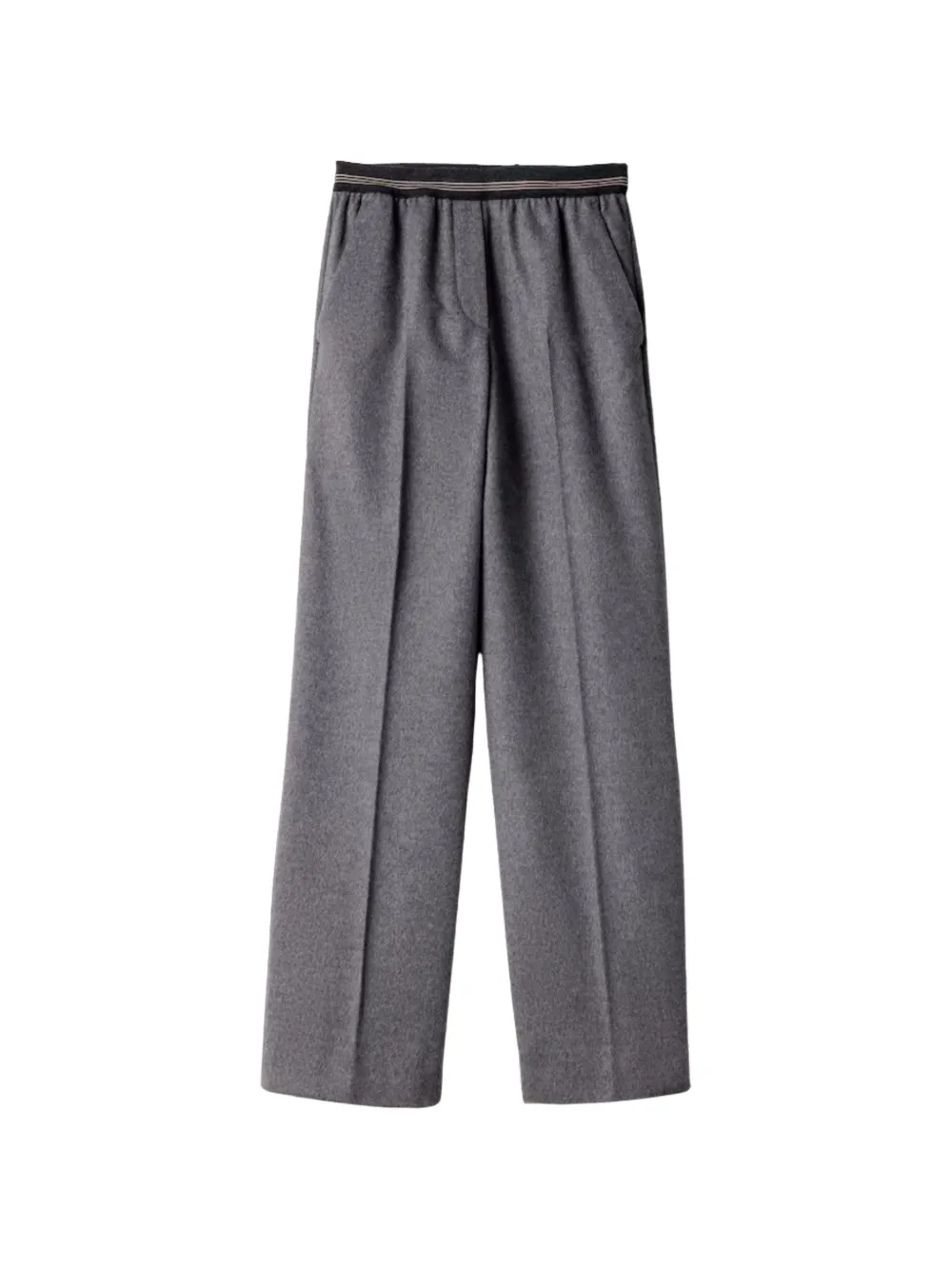Miu Miu drawstring trousers - Grigio