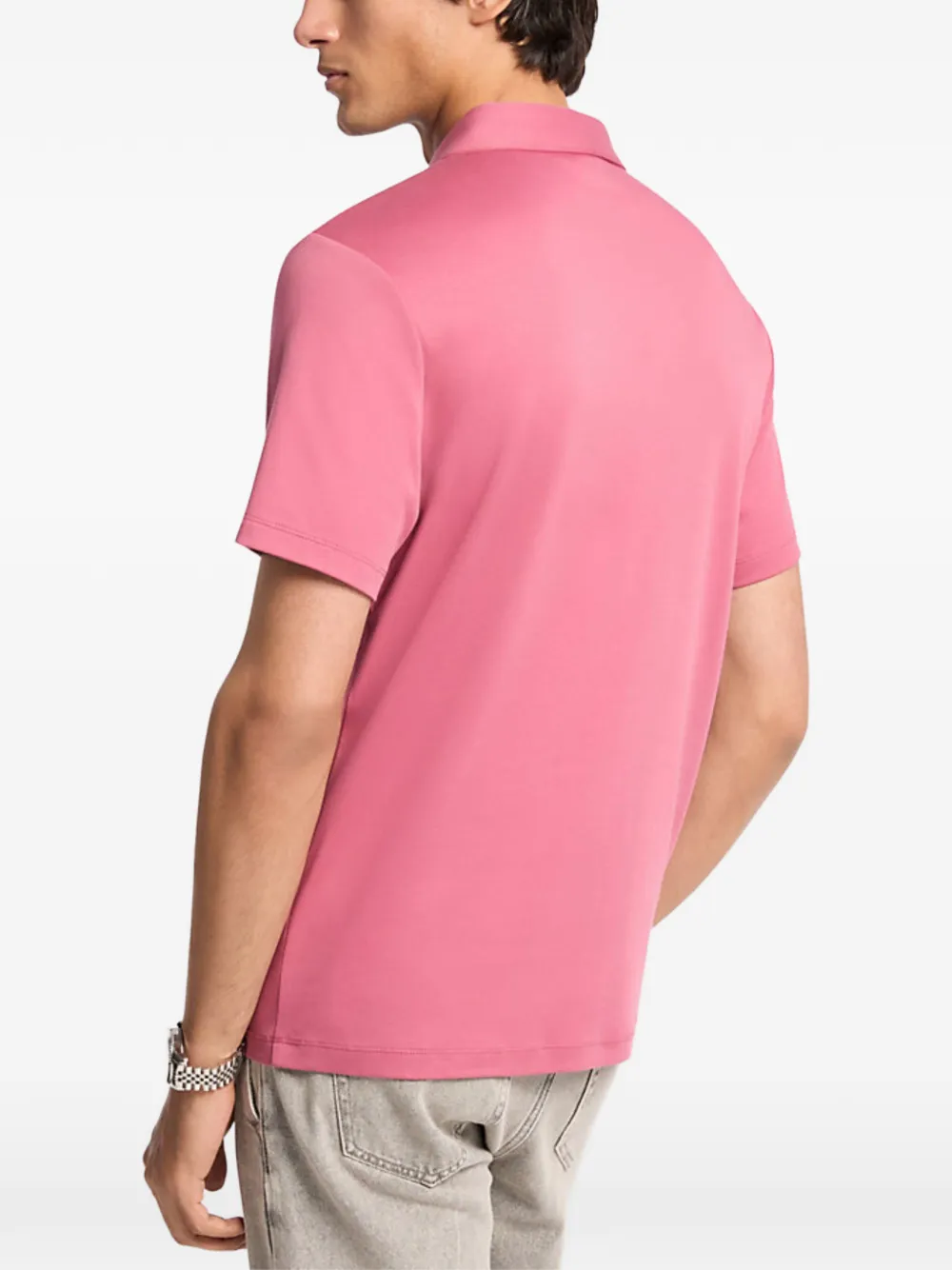 Michael Kors Poloshirt met knopen Roze