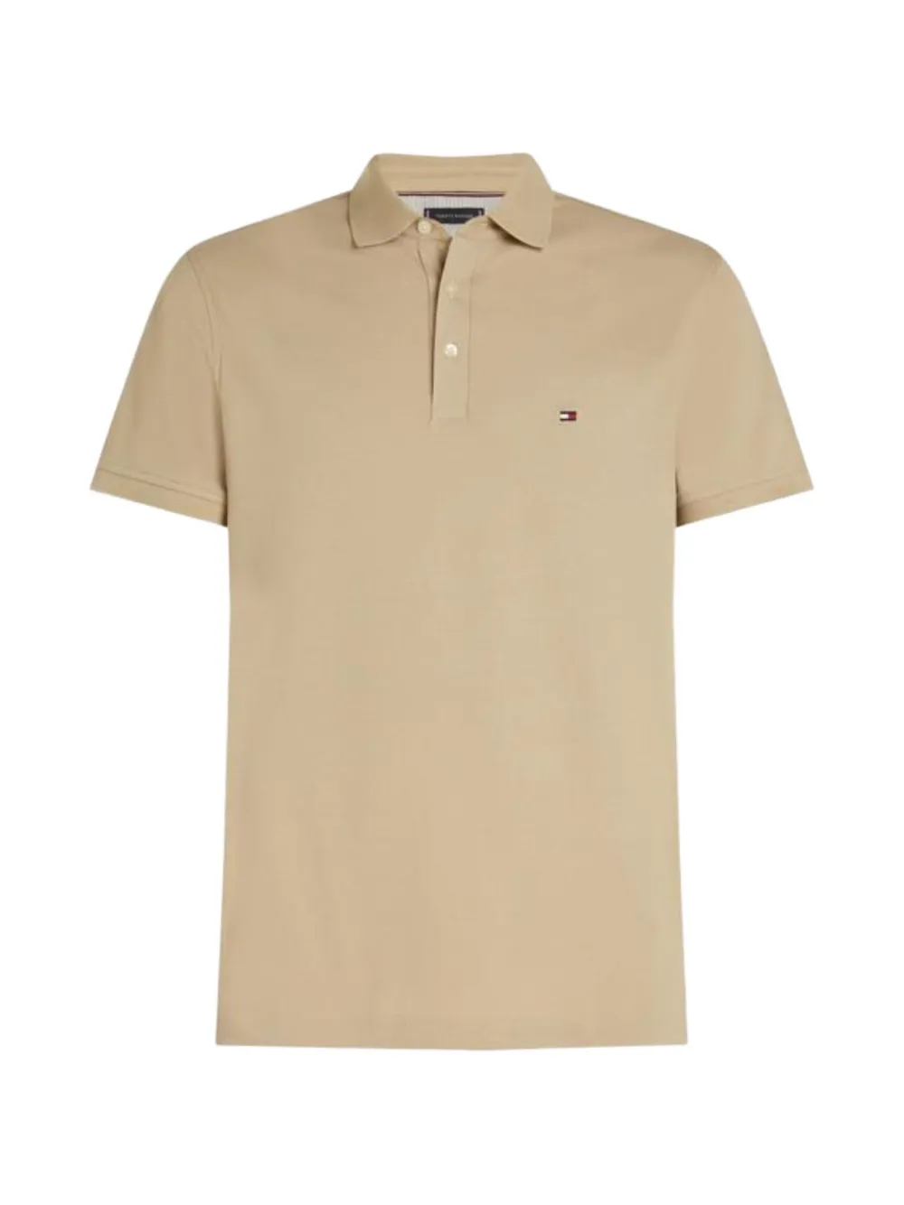 Tommy Hilfiger Polo con logo ricamato - Toni neutri