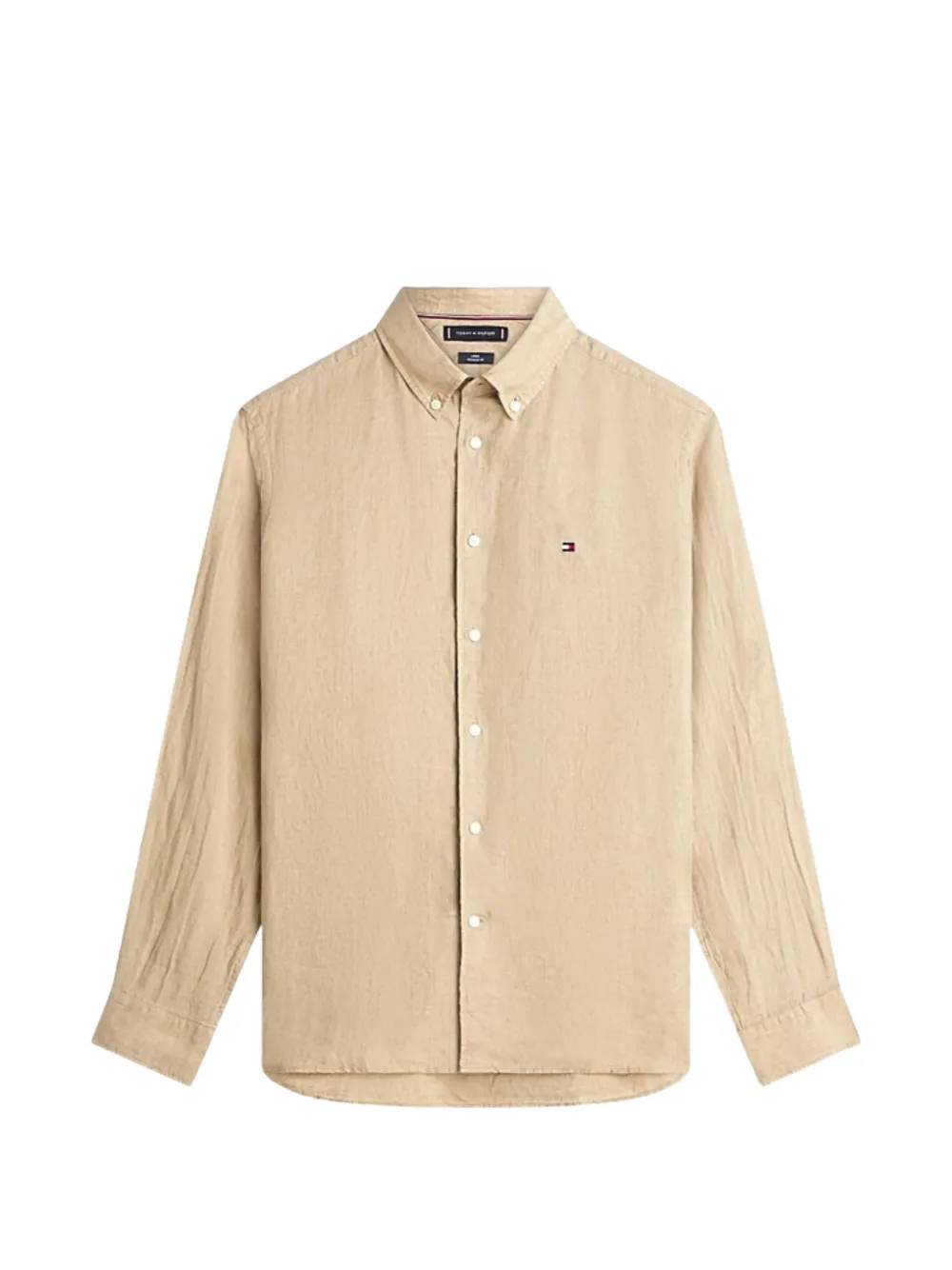 Tommy Hilfiger Camicia con logo ricamato - Toni neutri