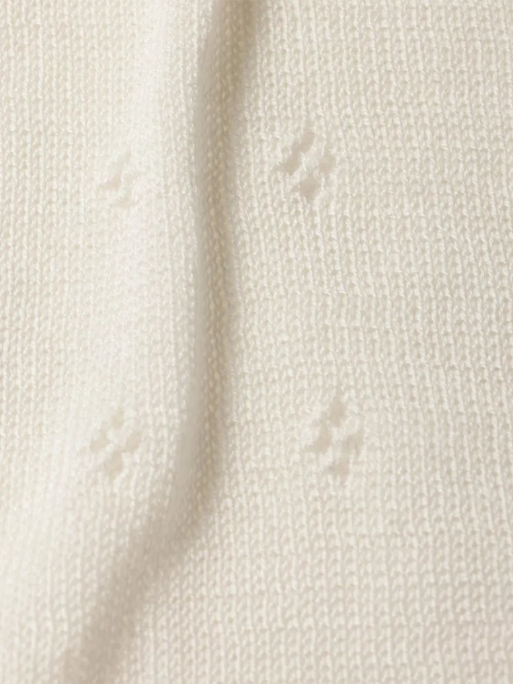  Miu Miu Openwork Logo-patch Socks - Neutrals 