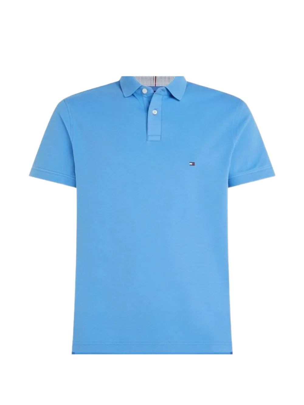 Tommy Hilfiger Poloshirt mit kurzen Ärmeln - Blau
