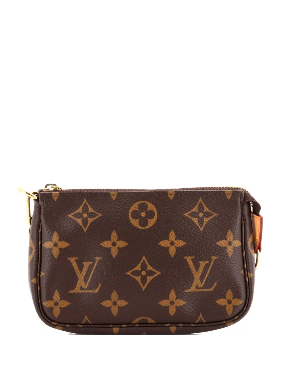 Louis Vuitton Pre-Owned Pochette Accessoires Monogram Canvas Mini clutch bag - Marrone