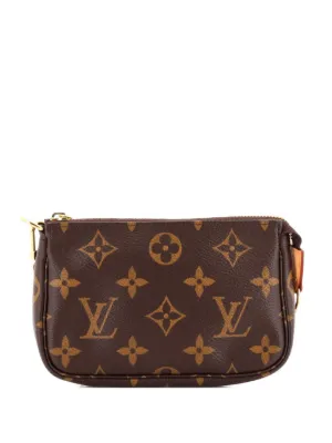 Louis Vuitton Pre-Owned 2022 モノグラム ミニ ポシェット アクセ