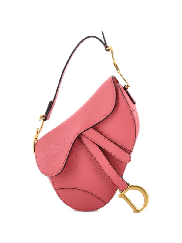 Christian Dior Pre-Owned サドル ハンドバッグ レザー ミニ 