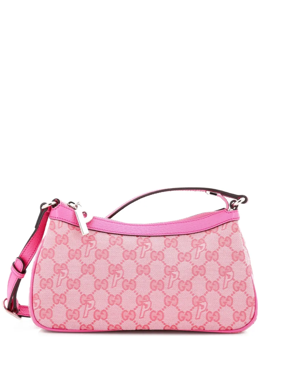 Gucci Pre-Owned x Palace Half Moon Hobo GG-P Canvas Mini shoulder bag - Rosa