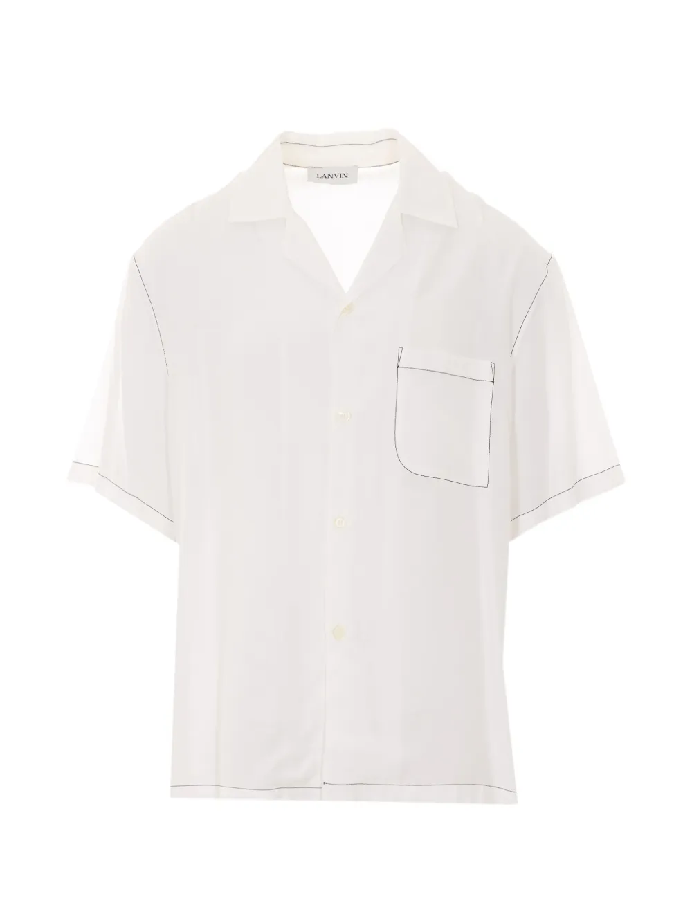 Lanvin Mother and Daughter printed shirt - Bianco