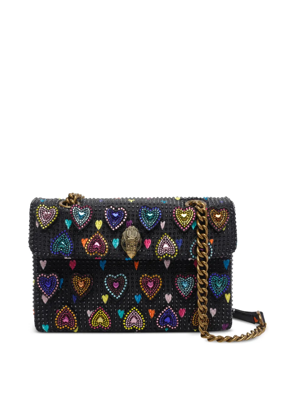 Kurt Geiger London Kensington heart shoulder bag - Nero