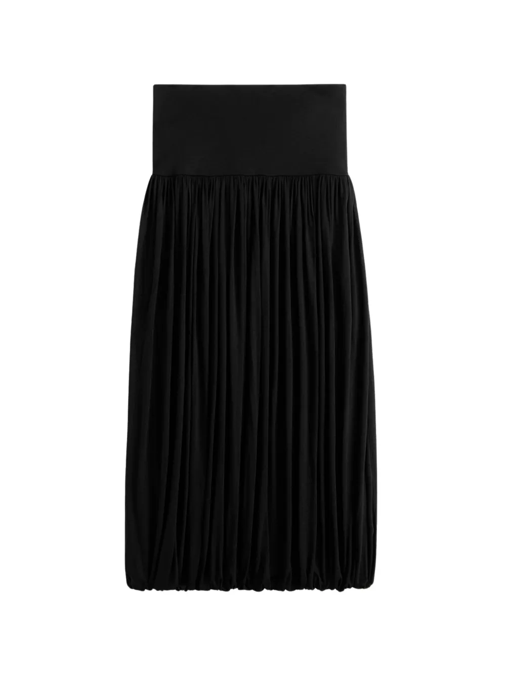 TOTEME Gesmockte midi-rok Zwart
