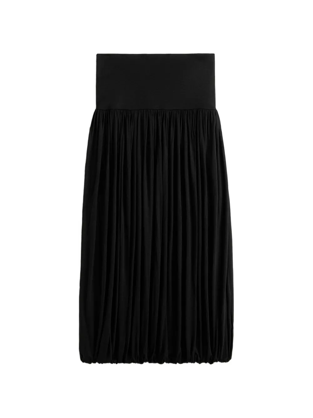 TOTEME Gesmockte midi-rok Zwart
