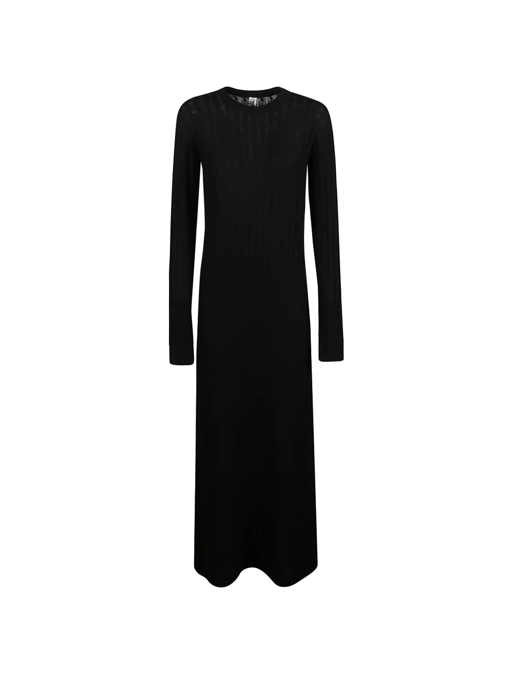 TOTEME cable-knit maxi dress - Nero