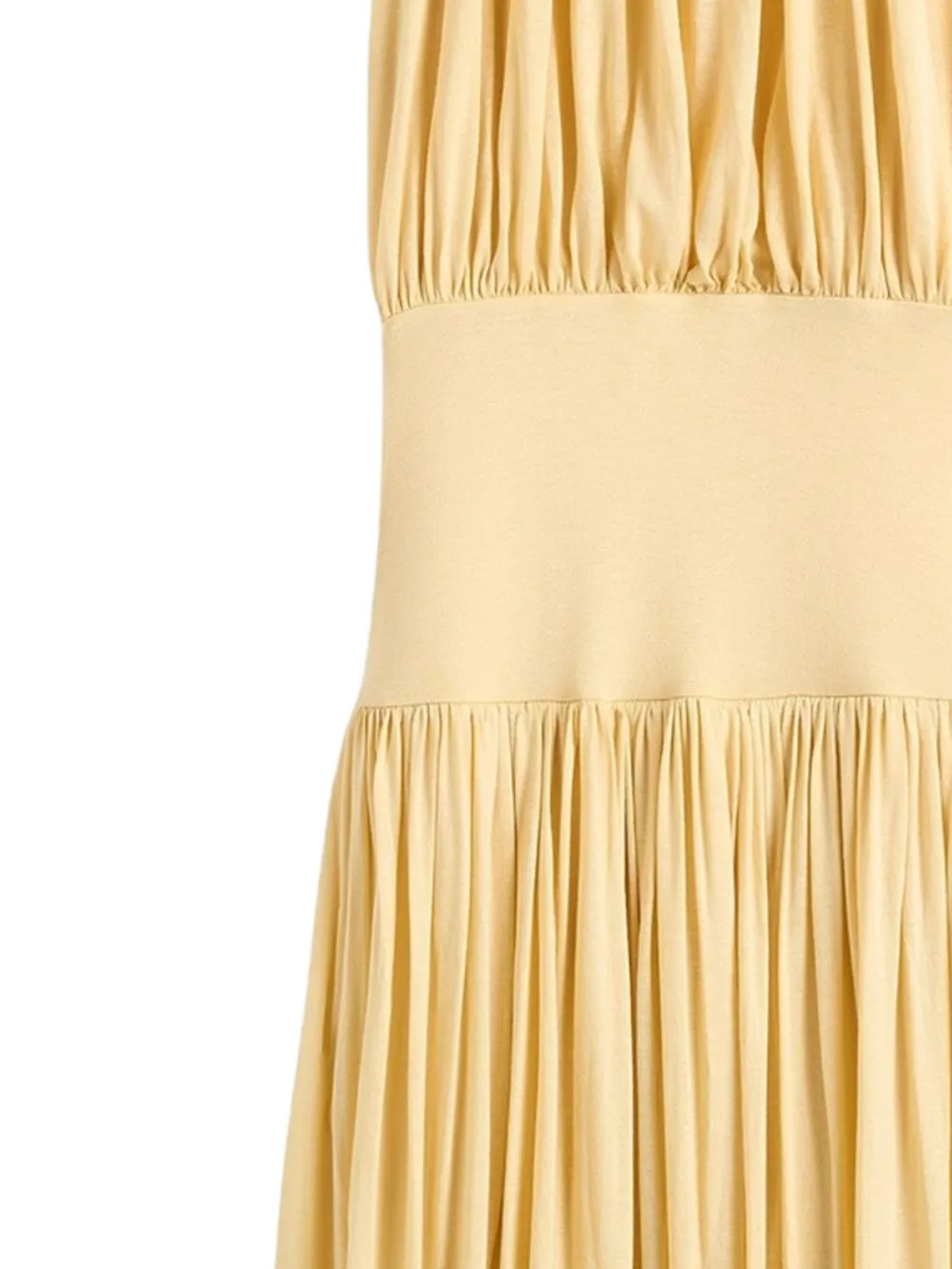 TOTEME Gesmockte jurk Beige