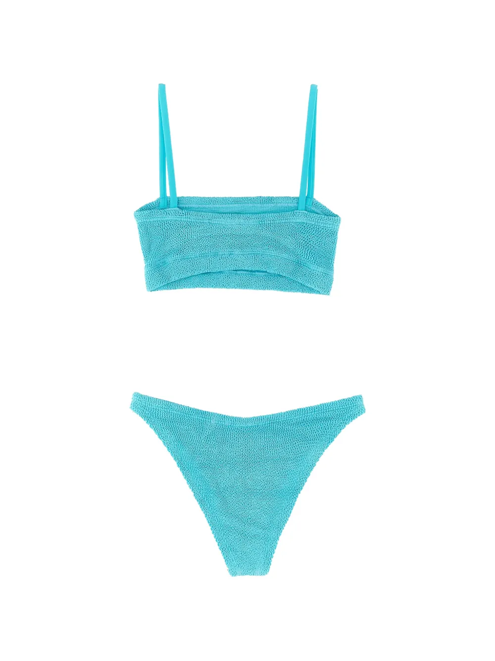  Hunza G Gigi Crinkle Bikini Set - Blue 