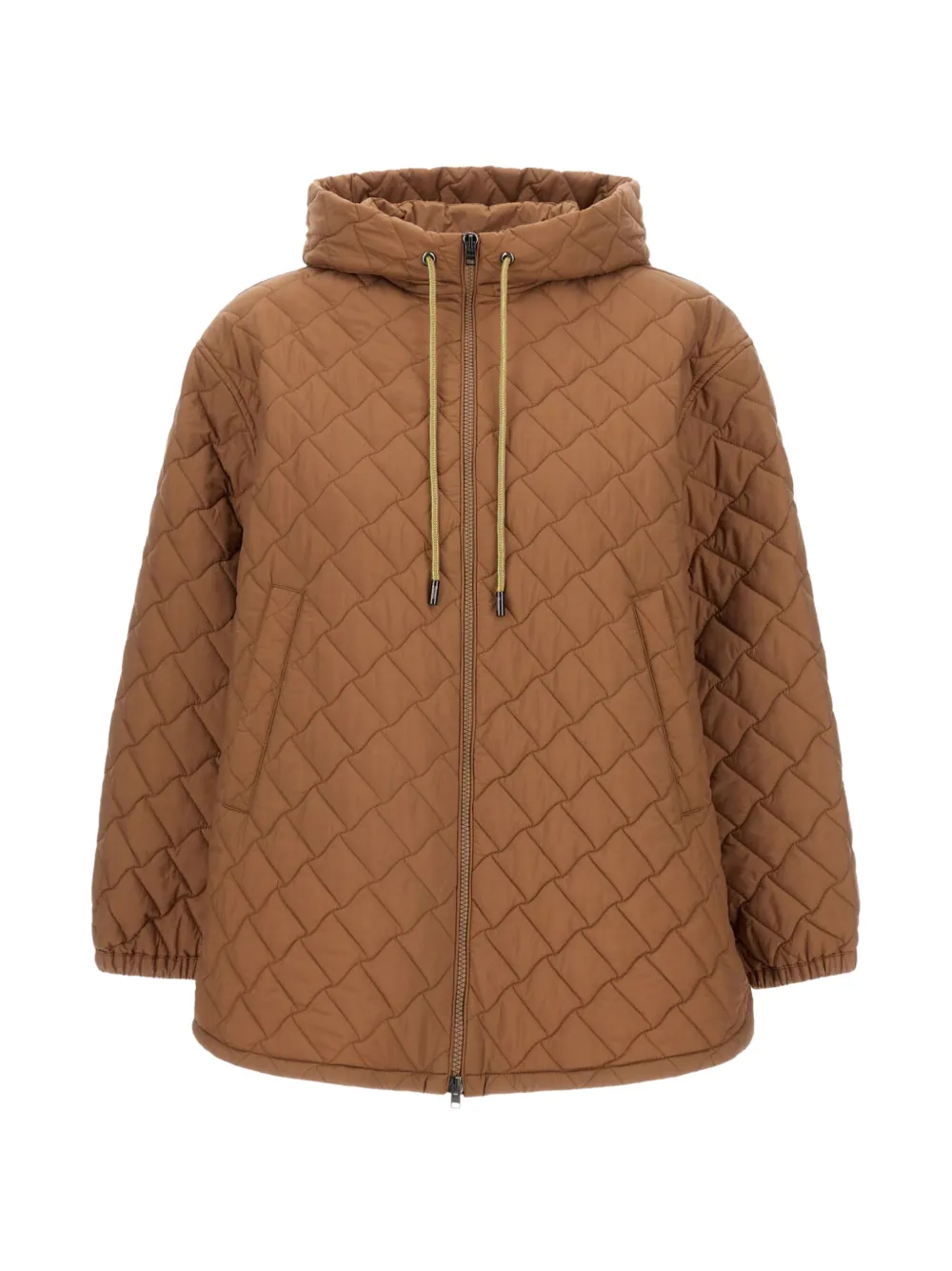 Herno hooded quilted coat - Marrone