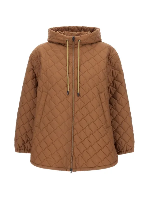 Herno hooded quilted coat
