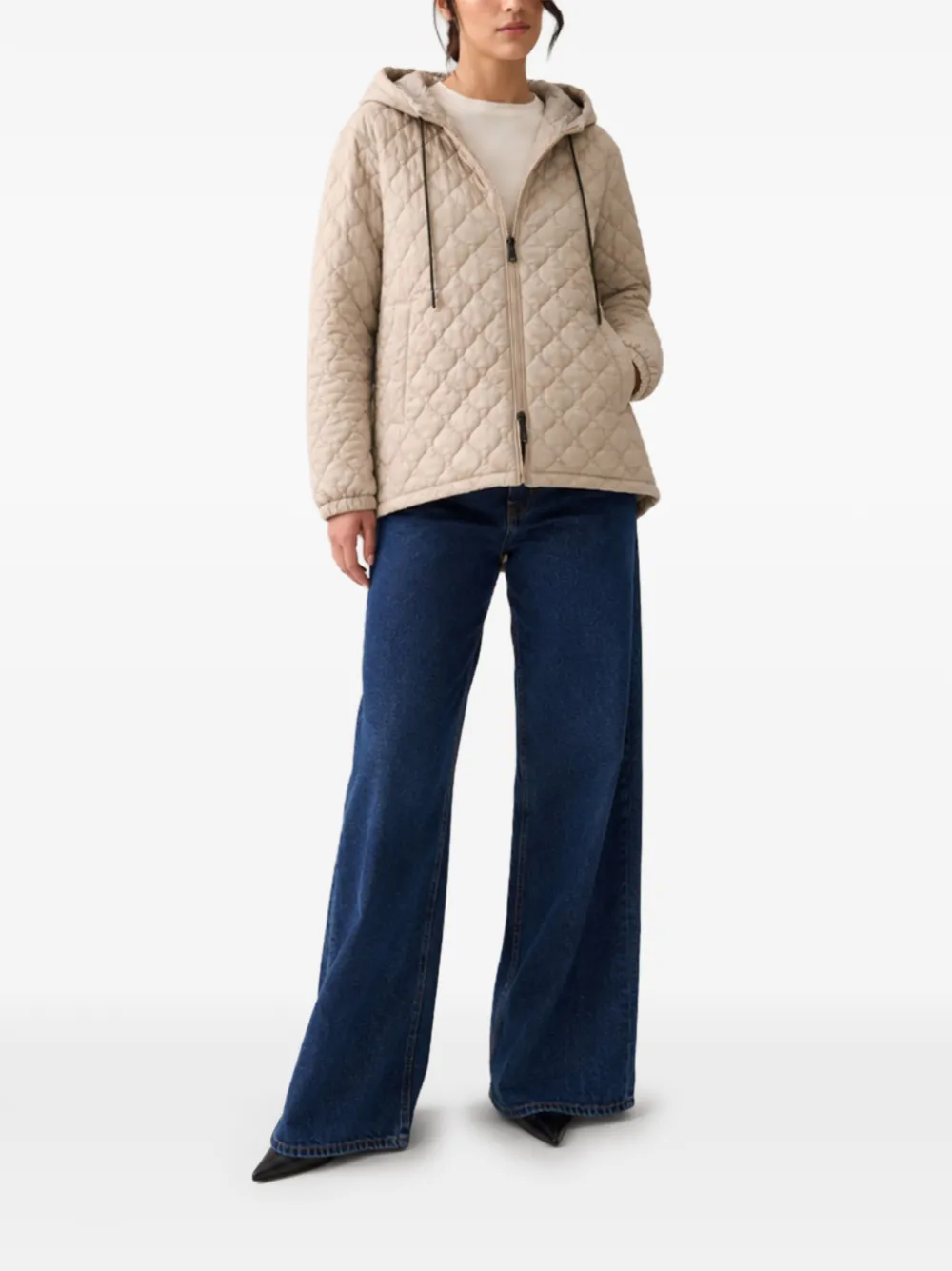 Herno Jas met capuchon Beige