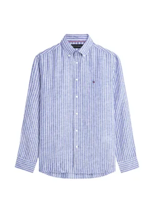 Diesel ストライプ シャツ | ブルー | FARFETCH JP
