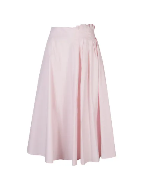 MSGM pleated midi skirt