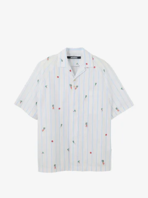 Jacquemus 로마린 스트라이프 패턴 셔츠
