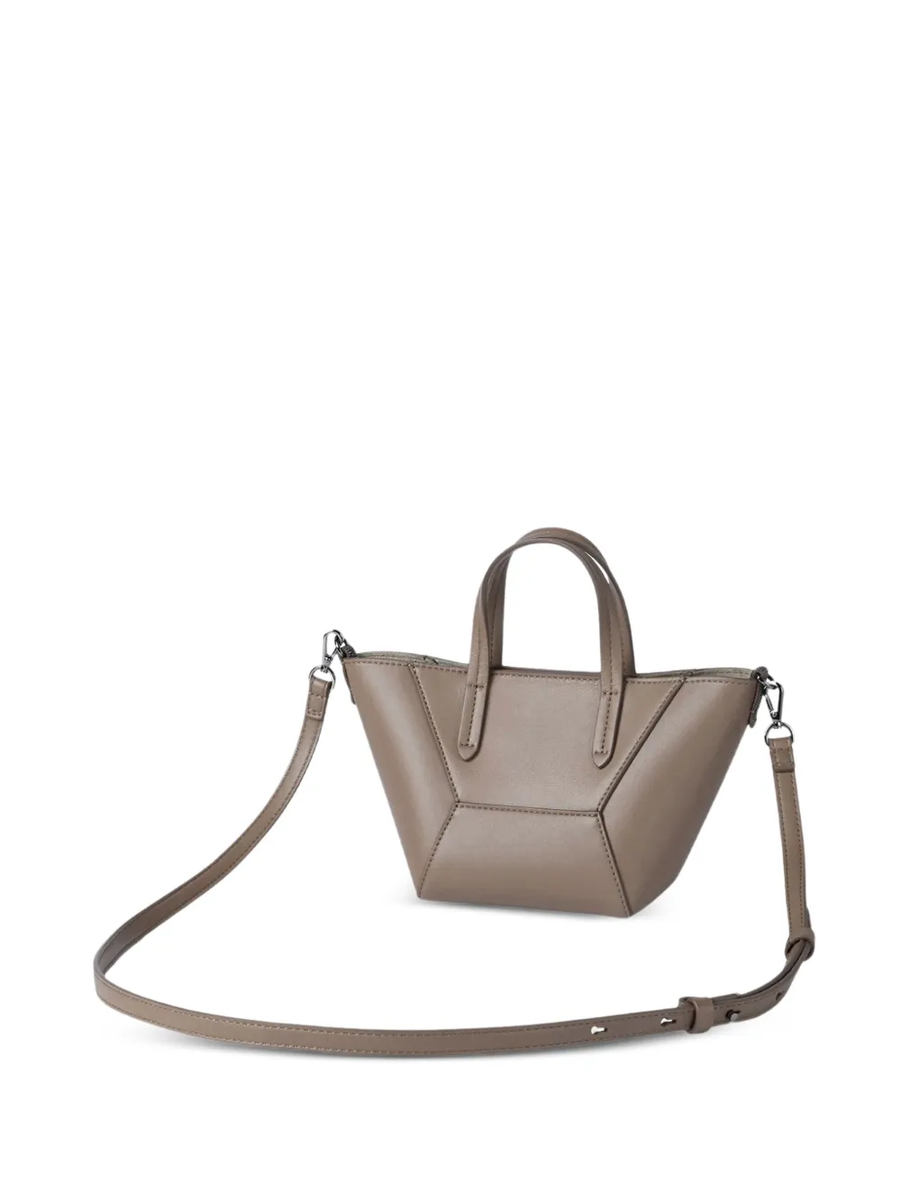 Mini Bc Duo Leather Tote Bag