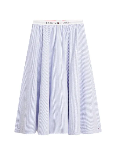 Tommy Hilfiger striped midi skirt