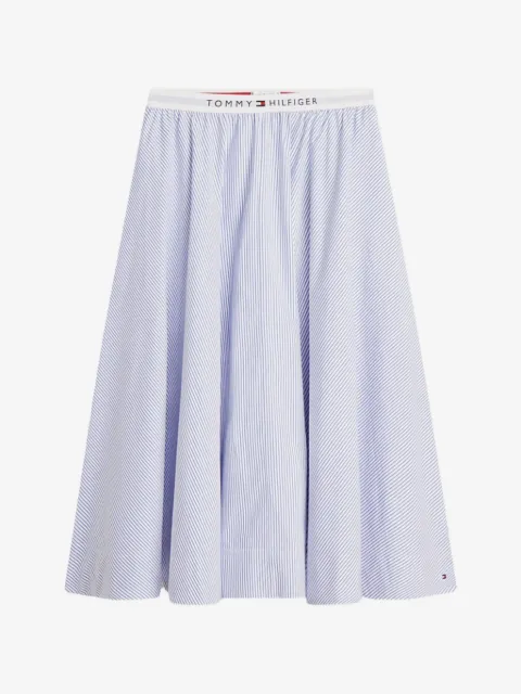 Tommy Hilfiger striped midi skirt